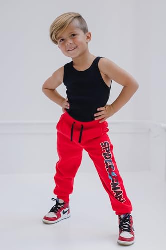 Pantalones de chándal niño Marvel de forro polar joggers infantiles de Hulk y Venom 2