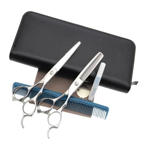 Veemoon Forbici in Acciaio Professionali Taglio e Resistente Design Ergonomico per su Tutta la Famiglia per Salone e Domestico