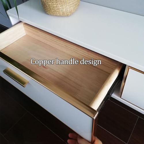 Console multimédia murale noire au design suspendu et finitions mates