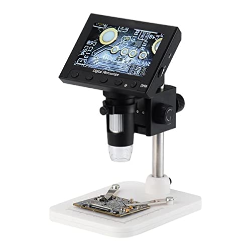 Akcesoria do Mikroskopów 1000x 2. 0MP USB Cyfrowy Mikroskop Elektroniczny DM4 4.3 "LCD Wyświetlacz 8 LED Stać Trwałość I Niezawodna Wydajność