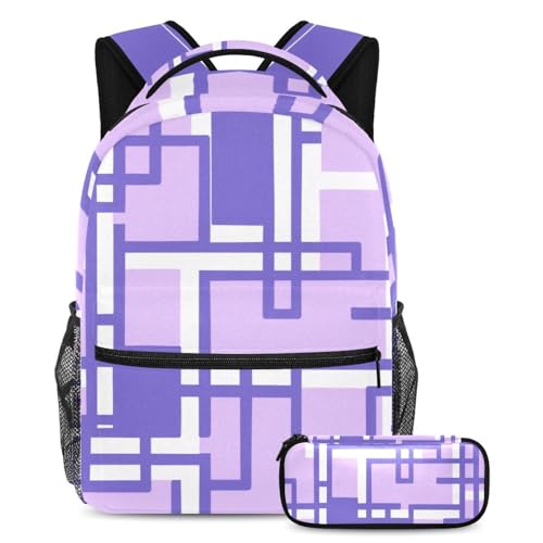 Cartables de grande capacité avec trousse pour organiser tous les cahiers d'école