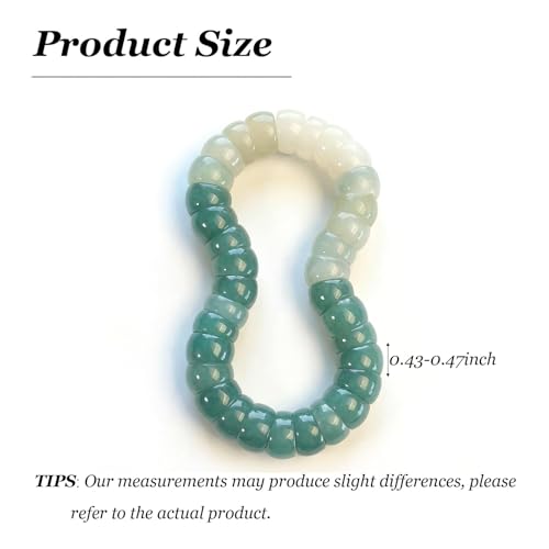 Image of Fidget Bracelet for Women Natural Bodhi Seeds Beaded Anxiety Stress Bracelets Zen Fidget Stretch Bracelets Alleviate Protection Healing Bodhi Jewelry Gifts for Women Men