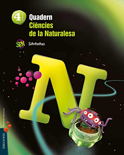 Portada de Quadern Ciencies de la Naturalesa 4º Primaria