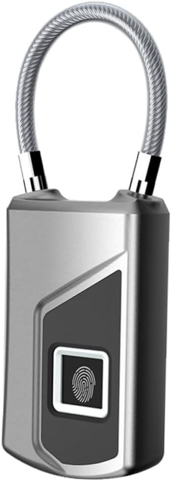 DOITOOL Il blocco elettronico delle impronte digitali per porta e zaino supporta fino a impronte digitali ricaricabile tramite USB