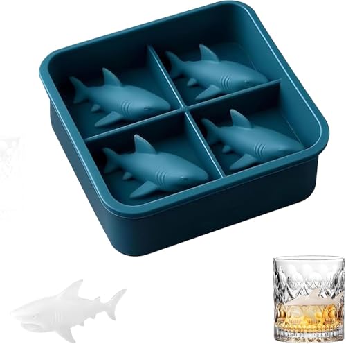 Molde para hielo de silicona en forma de pez miniatura 6