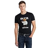  Polo Ralph Lauren Polo Bear New York Herren T-Shirt (XXL, Rl Black)