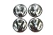 Volkswagen Caddy,EOS,Golf,Jetta,Passat CC,Phaeton,Scirocco,Sharan,Tiguan,Touran,Transporter 65MM Hubcap Wheel Center Caps - Part Number 3B7-601-171 (4 Pieces)