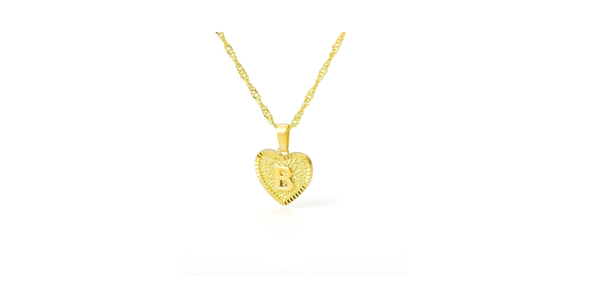 アクセサリー BoTT B Logo Necklace 18k plated Toogod 18K Gold Plated Letters Necklace B Necklace Pendant