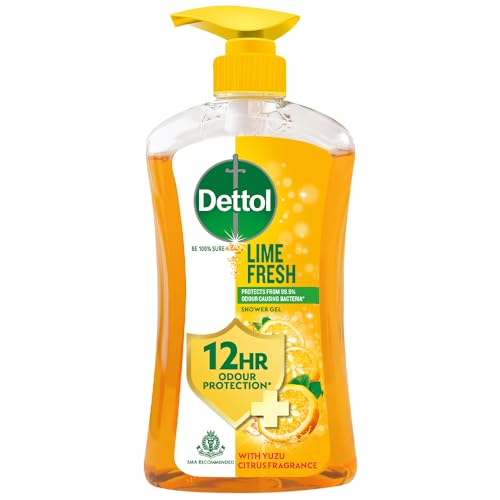 Image of Dettol Body Wash Pack - Lime Fresh (500ml) + Cool (500ml) + Skincare with Honey & Shea Butter (250ml) - Soap-Free Bodywash with 12h Odour & 8h Moisture Protection - Set of 3