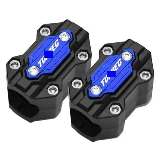 Protecteur de moteur de pare-chocs de moto Aprilia Tuareg 660 bleu