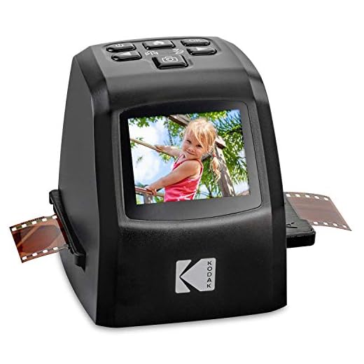 KODAK Mini Digital Film & Slide Scanner - Converts 35mm, 126, 110, Super 8 & 8mm Film Negatives & Slides(Renewed)