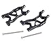 C31416BLACK Alloy Machined Front Lower Arms for Axial 1/18 Yeti Jr RTR