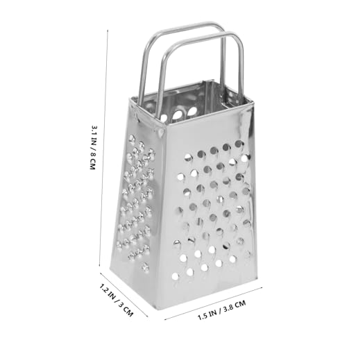 Garneck Mini Rallador de Acero Inoxidable 2 Piezas miniatura 2