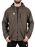 Big Bill Hooded Fleece Lined Merino Wool Jacket for Hunting, Shooting and Winter Outdoors Made in Canada, L