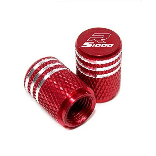 BUNCC Motorrad Rad Reifen Felgen Ventilschaftkappen Abdeckungen CNC-luftdichte Abdeckung für BMW S1000XR S1000RR S1000R HP4