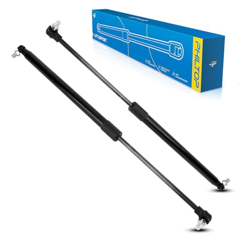 PHILTOP Rear Hatchback Lift Supports Struts Spring Dampers Hatch Liftgate Tailgate Shocks Replacement 4648 SG326007 – Compatible with 1992-1994 Honda Civic, 1995 Civic DX/CX/Si/VX, Set of 2