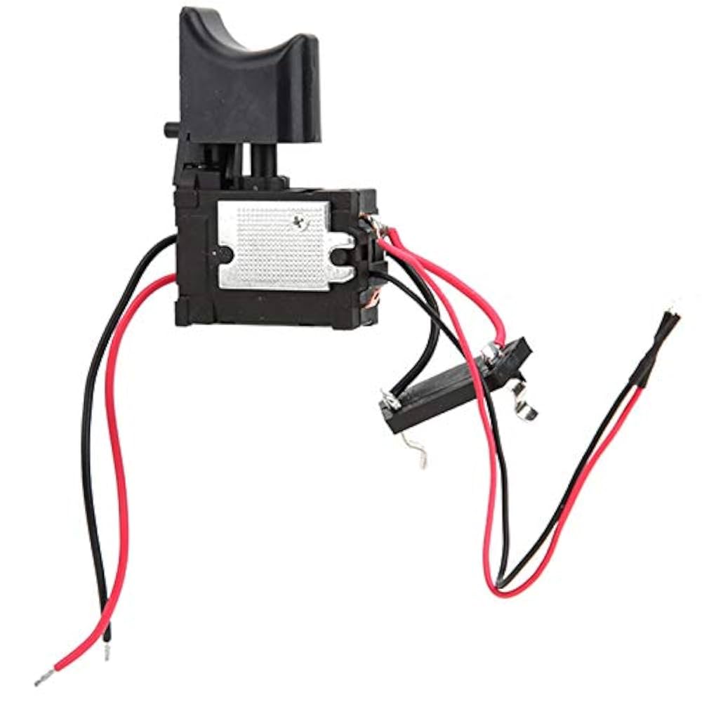 先生用 Amazon | yixue 7.2V-24Vドリルスピードコントローラードリルスイッチ