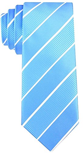 Carolina Blue Necktie - Light Blue and White Tie - Carolina Blue School Wedding Necktie Tie