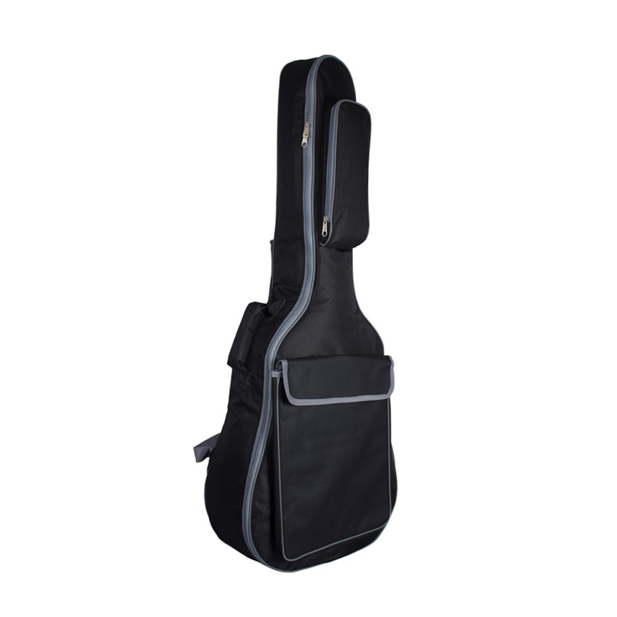 SHOWERORO Zaino Imbottito Per Chitarra Acustica e Elettrica Doppie Tracolle Borsa Protettiva Materiale Spesso e Design Ergonomico Per Viaggi e Trasporto Musicale