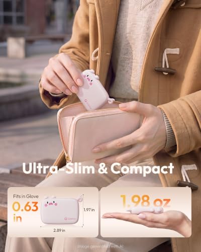 2-Count Gaiatop Ultra-Slim Piggy Rechargeable Hand Warmers - image 5