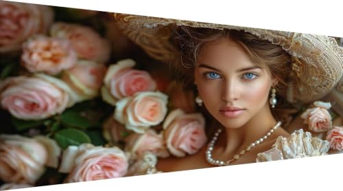 Peinture au diamant 5D DIY kit complet pour adulte et grand tableau broderie diamant strass