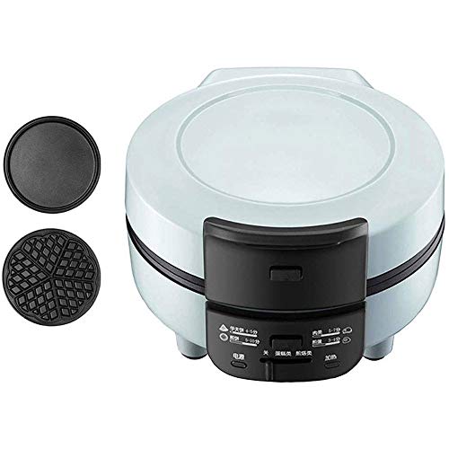 WMMCM Waffel-Hersteller-Maschine Non-Stick, Anti-Überlauf Waffeleisen Anzeigeleuchten, Egg Roll-Maschine Automatische…