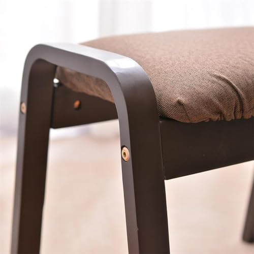 Repose-pieds polyvalent en bois avec assemblage facile pour salon - 8