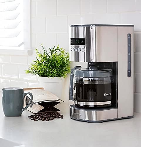 Kenmore 40706 12-Cup Programmable Aroma Control Coffee Maker in Stainless Steel - Thumbnail 4