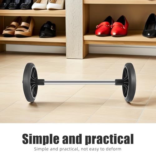 Roue de poubelle pour remplacement de bloc bloqué solution stable et pratique pour immeuble - 5