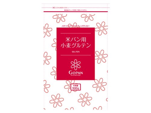 Amazon | パナソニック 小麦グルテン GOPAN(ゴパン)用 10斤分(500g)×2 