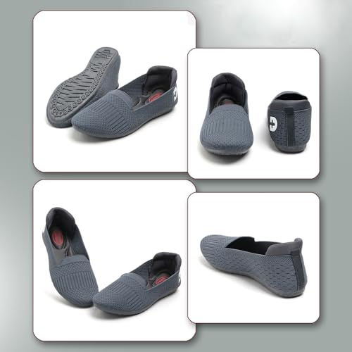 Image of DOCTOR HEALTH SUPER SOFT Women's Memory Foam Walking & Running Shoes | Lightweight Slip-On Sneakers for Gym, Training, Casual & Everyday Use | Flexible, Soft Cushion Athletics for Ladies & Girls