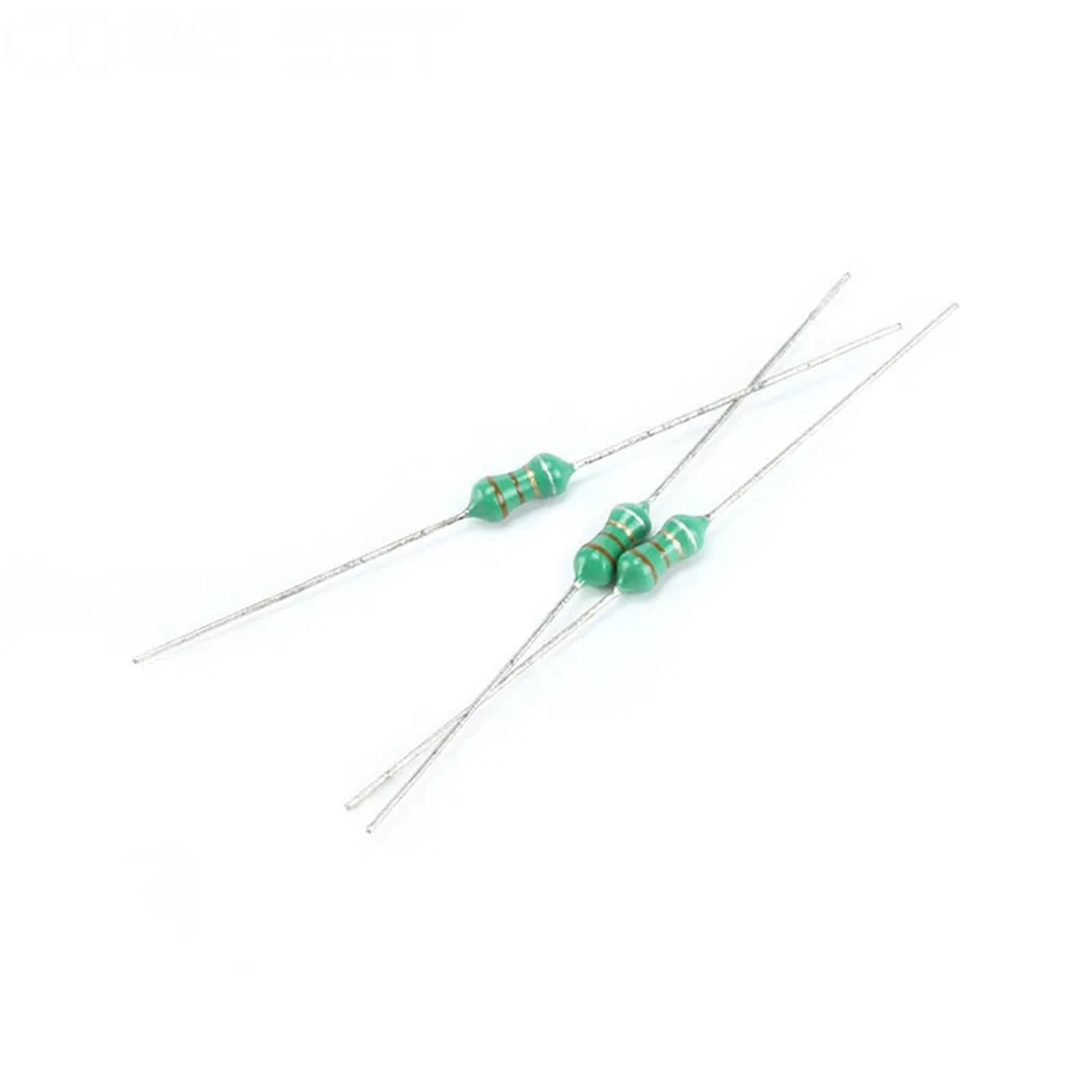 10Pcs 0410 Color Ring Inductors 470uh 471k Axial RF Chokea Coil 1/2W Inductance DIP 1/6.8/10/22/47/68/100/150/220/330/470 UH(68 uh)