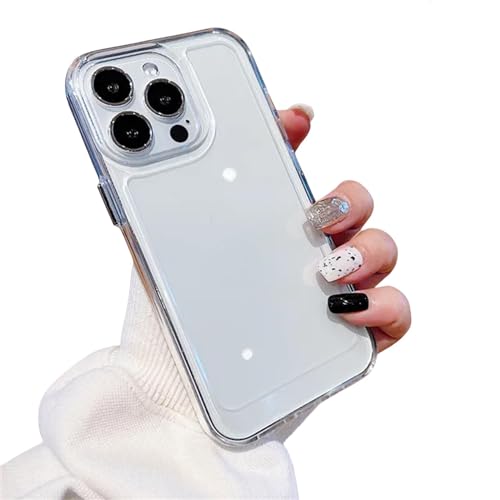 MdybF Funda iPhone Case Transparente A Prueba De Choques para iPhone 15 14 13 12 11 Pro MAX Clear...