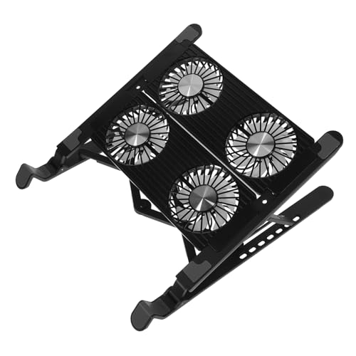 Veemoon 1Set Soporte Ajustable para Laptop con Enfriador USB miniatura 1