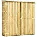 Produktbild vidaXL Kiefernholz Imprägniert Garten Geräteschuppen Doppeltür-Design Gerätehaus Gartenschrank Geräteschrank Gartenhaus 163x50x171cm
