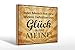 Produktbild mrdeco Holzschild 20x30cm Definition Glück du bist Meine Holz Schild