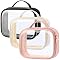 PACKISM 3-Pack TSA Approved Clear Toiletry Bag - Quart Size Travel Makeup Organizer