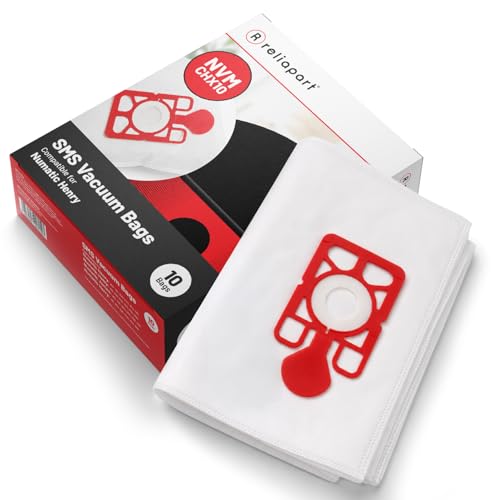 Replacement Henry Hoover High Flow Dust Bags (10 Pack) NVM-1CH