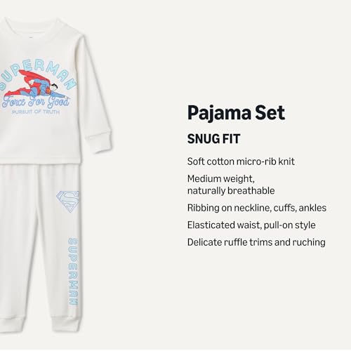 Image of Amazon Essentials Babies, Toddlers and Boys' Snug-Fit Cotton Pajama Set, Multipacks