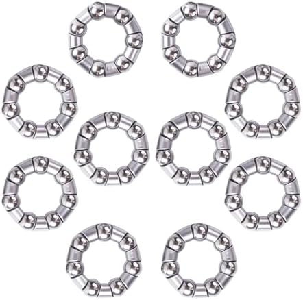 10 PCS Bike Ball Bearings Fit for Front and Rear Hub Wheel,Bearing
