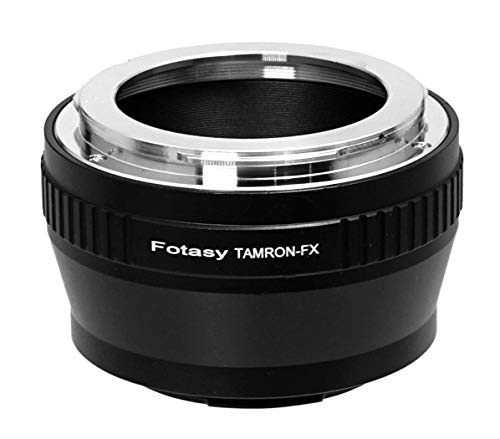 Fotasy Tamron Adaptall Lens to Fuji X Adapter, Tamron Adaptall II to Fujifilm X Mount Adapter, Compatible with Fujifilm X-Mount Cameras X-Pro2 X-E2 X-E3 X-A5 X-M1 X-T1 X-T2 XT3 X-T10 X-T20 X-T30 X-H1