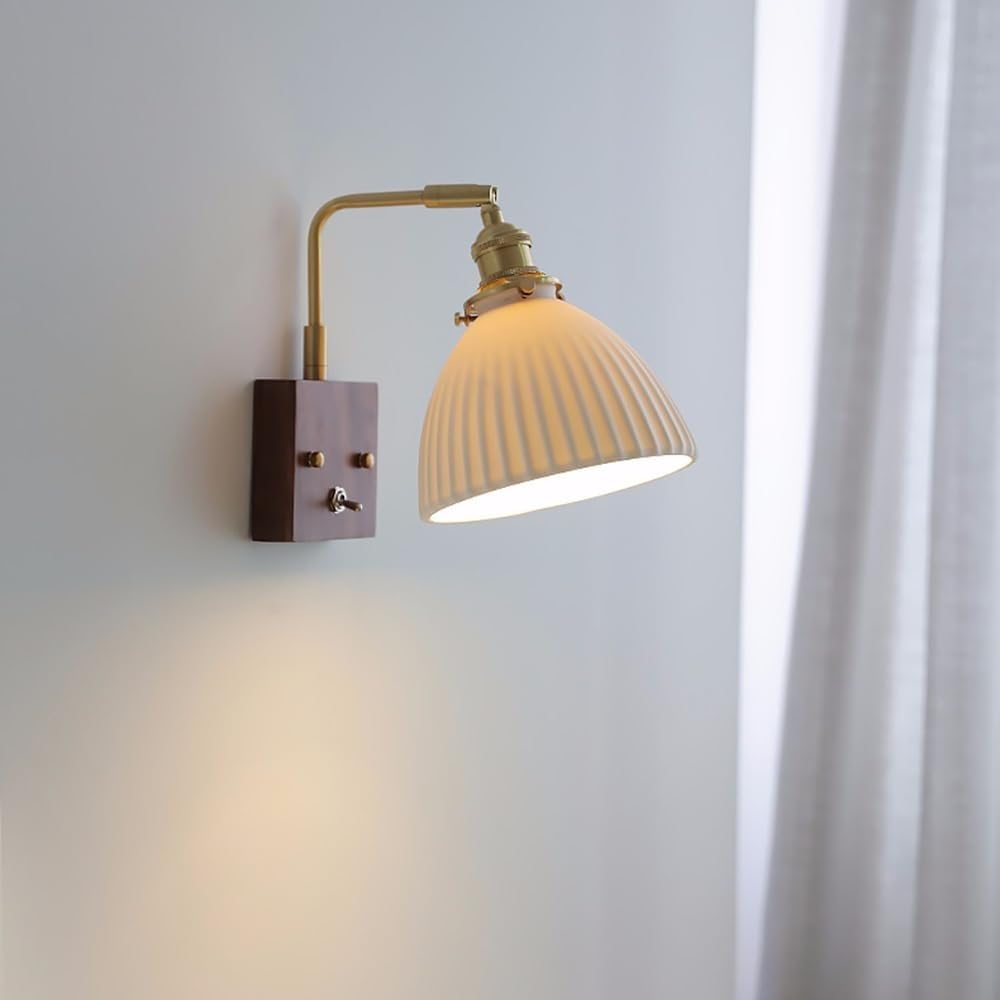 Lampada da Parete Moderna per Corridoio Scale Veranda Ingresso In Ceramica