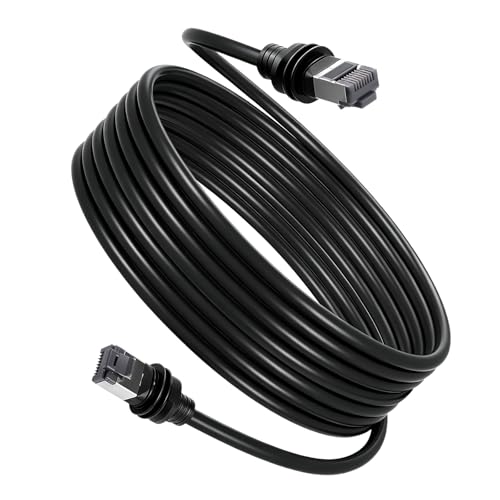 Cable Ethernet impermeable de 5 m de exterior macho a macho con entierro directo IP68