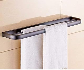 TTms Moderne Minimaliste Haute Porte-Serviettes Rouloir de Salle de Bain Serviette Salle de Bain Serviette Serviette Serviette Barre de Serviette Copper Serviette Salle de Bain Suspension, Or