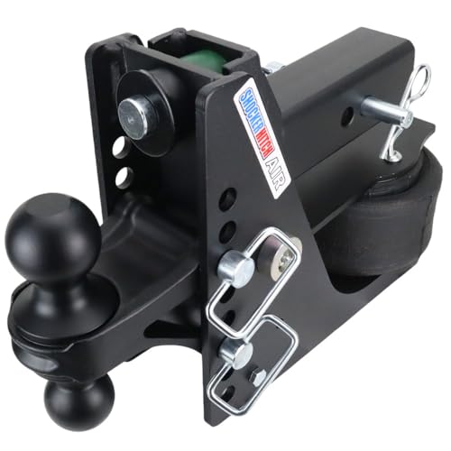 Shocker Max Black Air Ride Hitch with Black Combo 2