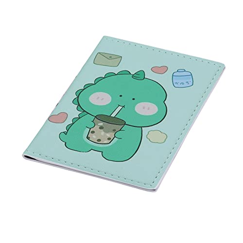 Cute Vegan Leather Passport Holder Cover Cartoon Dinosaur Unicorn One Pocket Passport Case Wallet For Kids Teens Adults #TOP3
