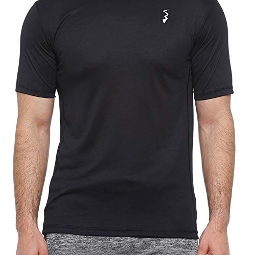 Image of CAHOOT Men's Activewear T-Shirt for Casual Wear | Crew Neck | Short Sleeve | Pull On Closure | Jersey T-Shirt Crafted with Comfort Fit for Everyday Wear