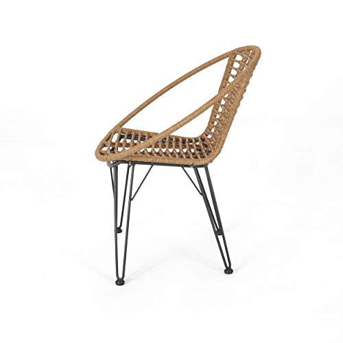 Great-Deal-Furniture-Winnie-Outdoor-Wicker-Dining-Chairs-Set-of-2-Light-Brown-and-Black 41vfL6MUKcL