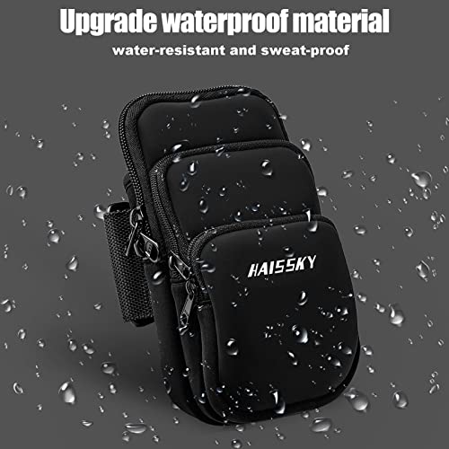 Nitmtyou 3 Pockets Running Phone Armband Holder For Iphone 15 14 Pro Max 13 Plus 12 11 Xs Xr X 8 7 Galaxy S23 Pouch Key Card Bag thumb #5