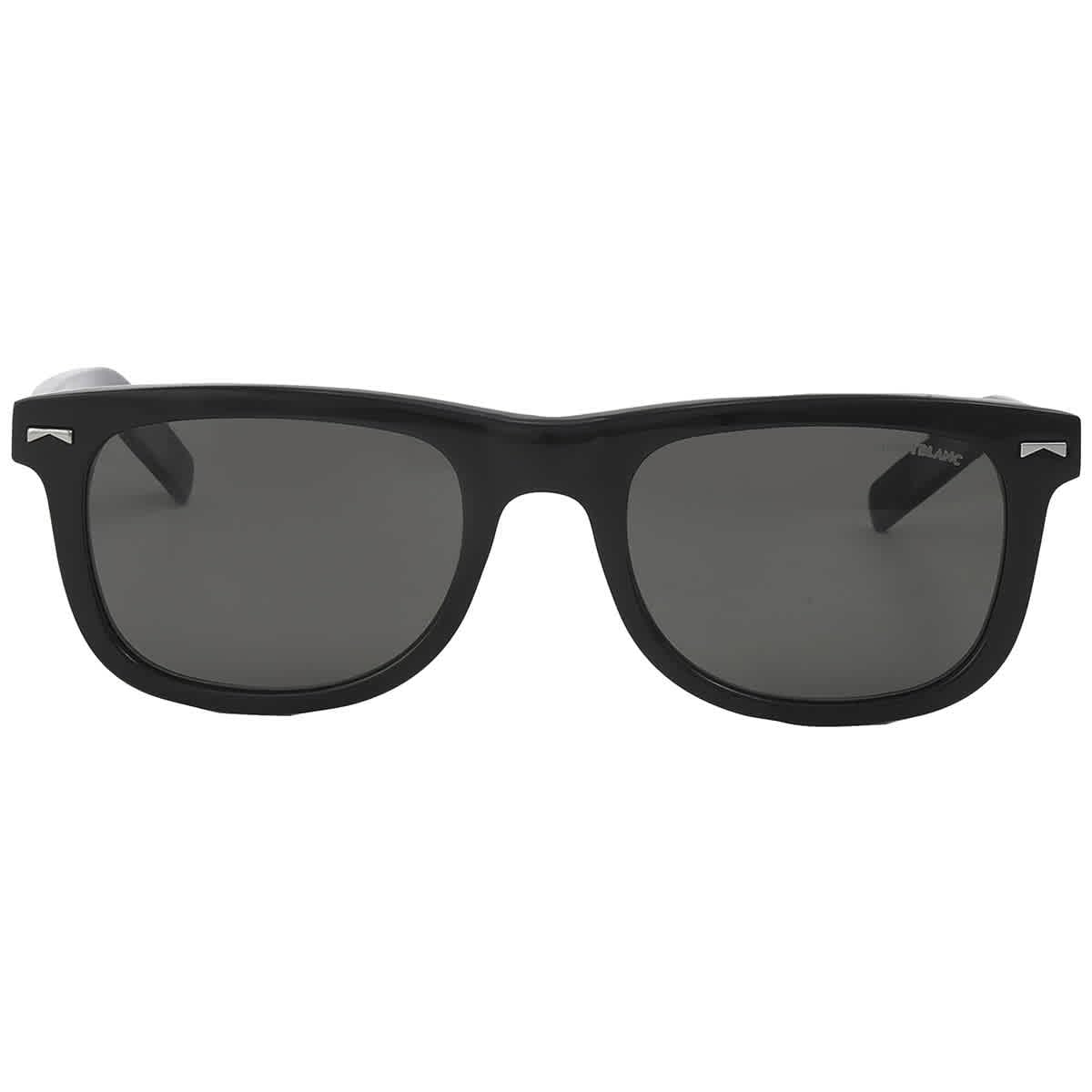 Montblanc MB0260S-006 53 okulary przeciwsłoneczne Man Recycled Ace Okulary przeciwsłoneczne, sportowe, wielokolorowe (wielokolorowe), jeden rozmiar